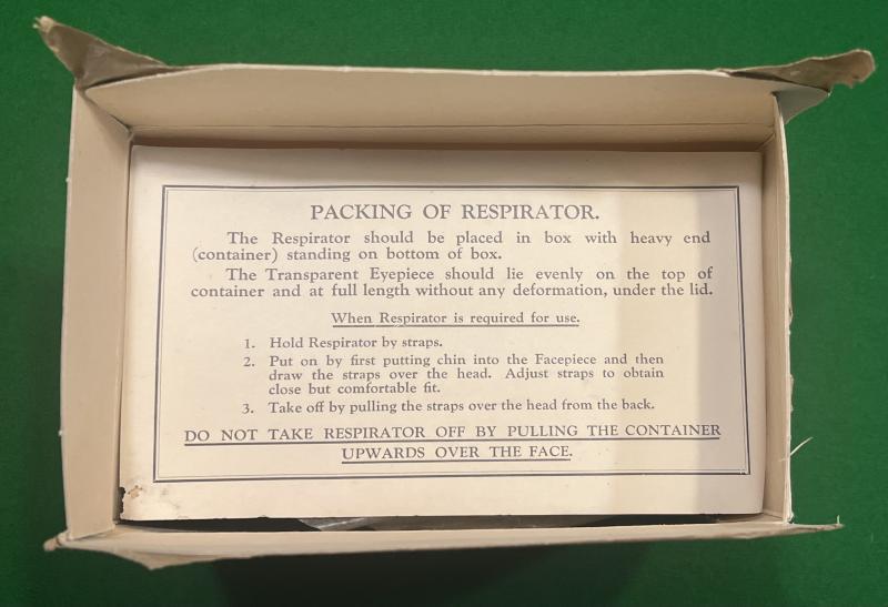 Civilian Respirators assembled by Cadburys.