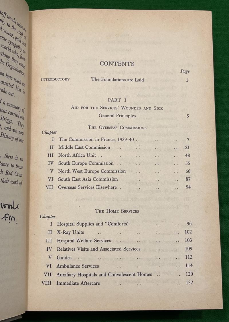 BRCS & St.John War Organisation Official History 1939-1947