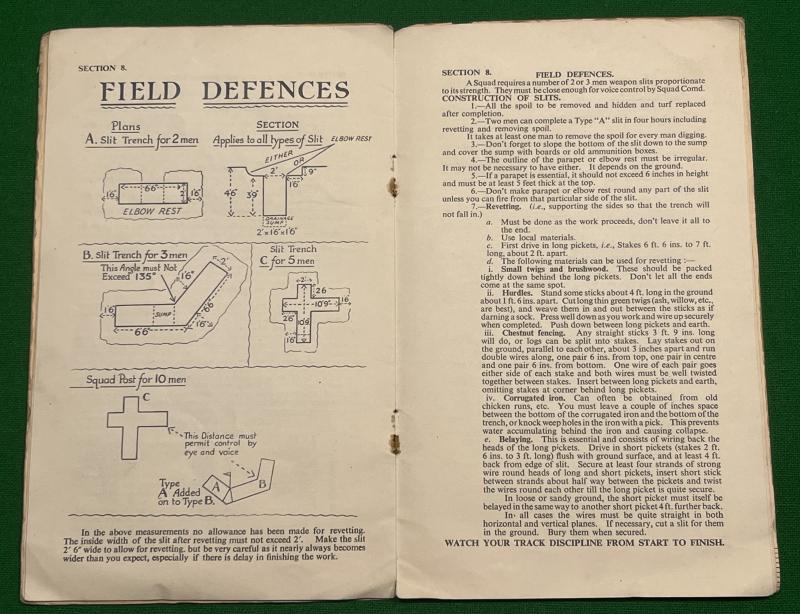 Home Guard Squad Commander's Hand Book.