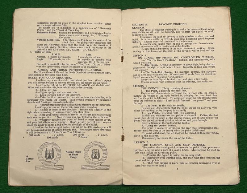 Home Guard Squad Commander's Hand Book.