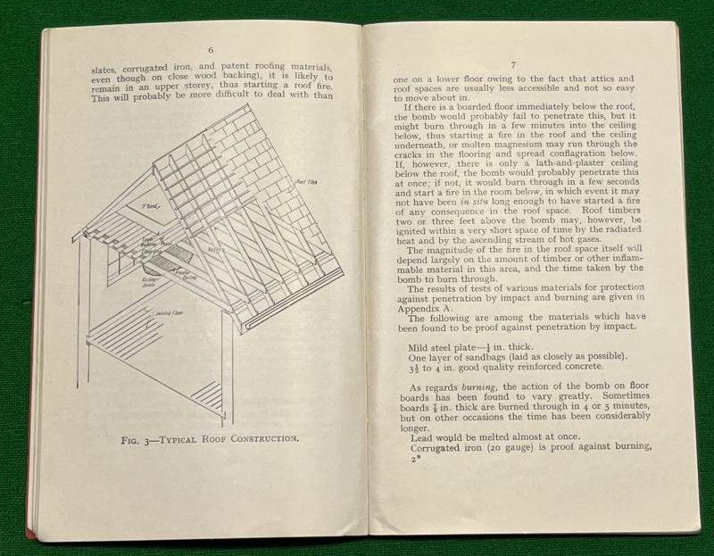 ARP handbook No.9 Incendiary Bombs.