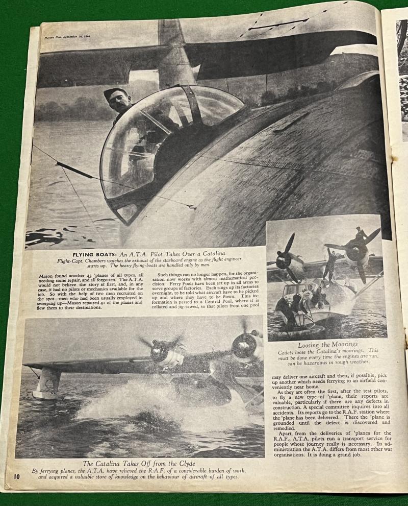 Air Transport Auxiliary edition Picture Post.