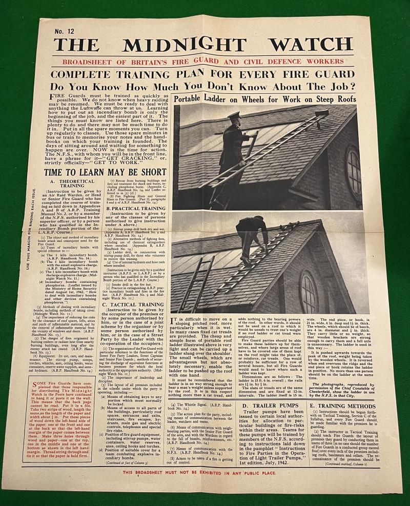 The Midnight Watch - Fire Guard Newspaper.