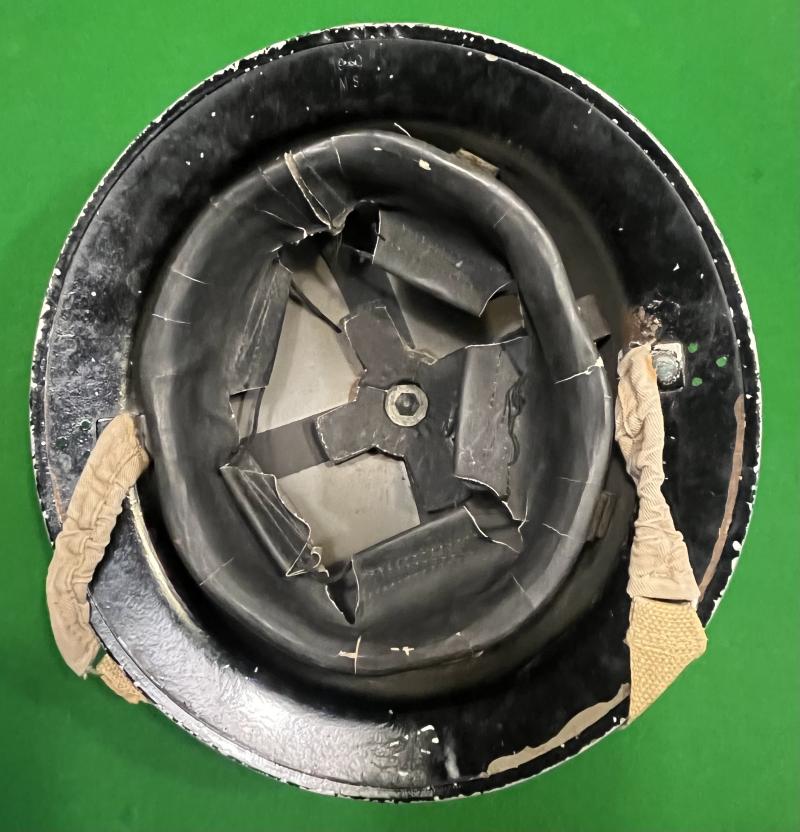Air Raid Warden's Helmet.