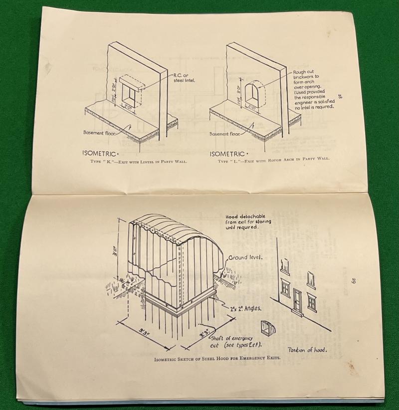 ARP Memo No.10 Provision of Air Raid Shelters in Basements.