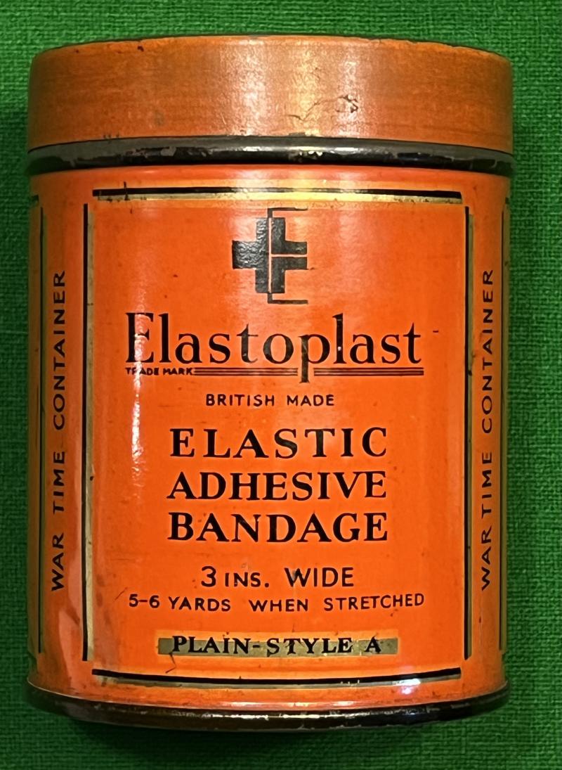 Wartime Elastoplast tin.
