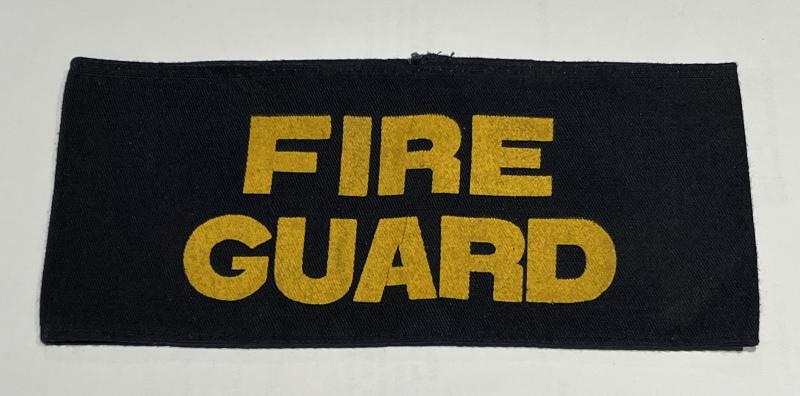 1941 Fire Guard armband.