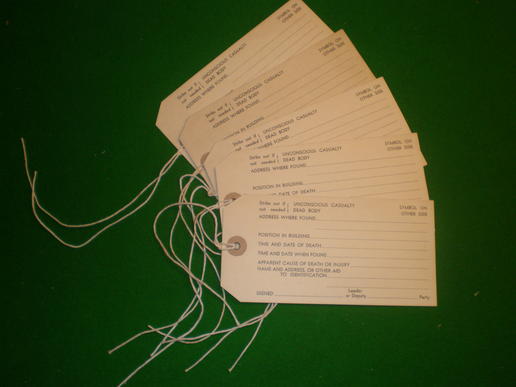ARP/CD casualty labels.