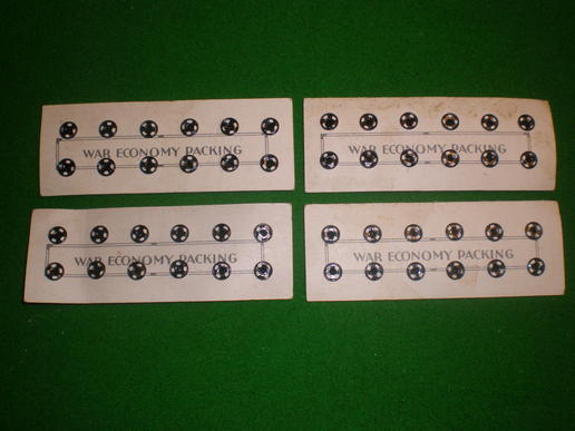 War Economy Pack - Newey Snap Fasteners.