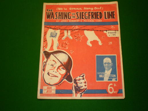 'Hang Out Your Washing on the Siegfried Line' sheet music.
