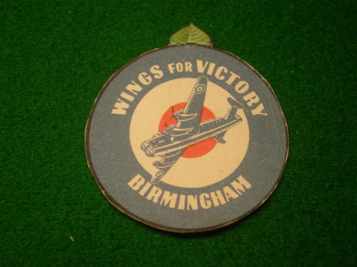 Birmingham Wings for Victory card badge.