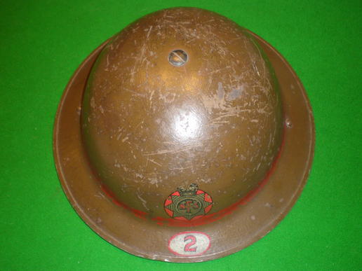 Fire Force 2 Leading Fireman's NFS helmet.