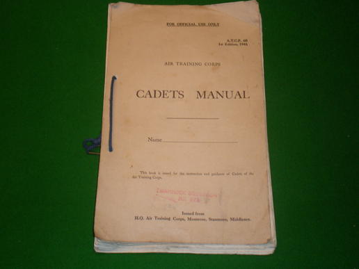 Air Training Corps Cadet Manual.