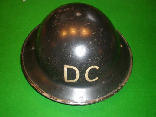 Decontamination Services helmet.