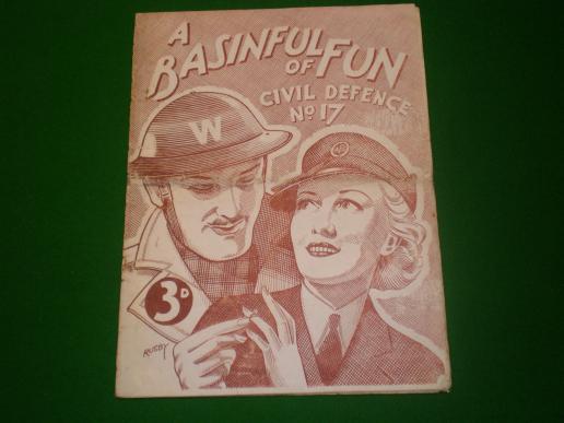 A Basinful of Fun of Civl Defence No.17 magazine.
