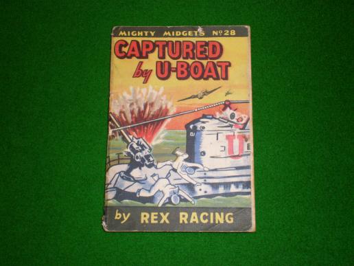Children's miniature book ' Captured by U-Boat '