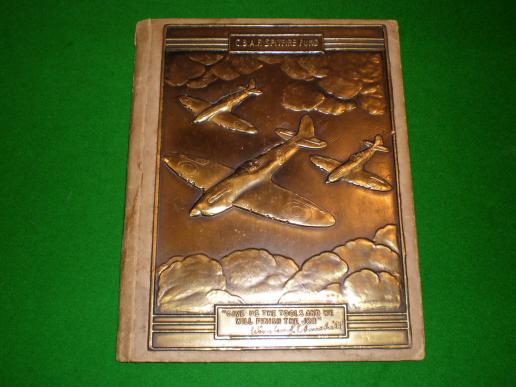 C.B.A.F. Spitfire Fund Writing case.
