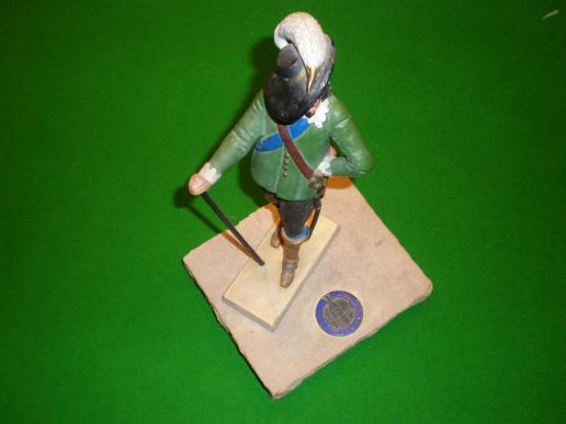 1941 Bombed Houses of Parliament souvenir - figure.