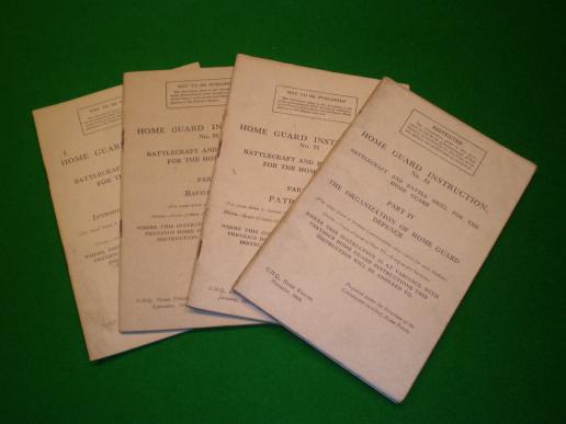 Home Guard Instruction No.51 Pts 1 - 4.