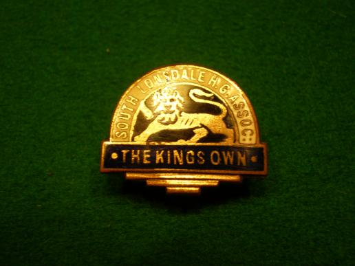 South Lonsdale Home Guard Association lapel badge.