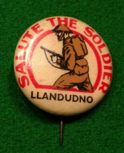 Salute the Soldier badge - Llandudno.