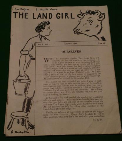 1940ed. The Land Girl.