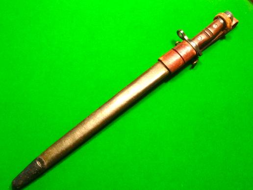 Home Guard issue U.S.M.1917 Bayonet and frog.