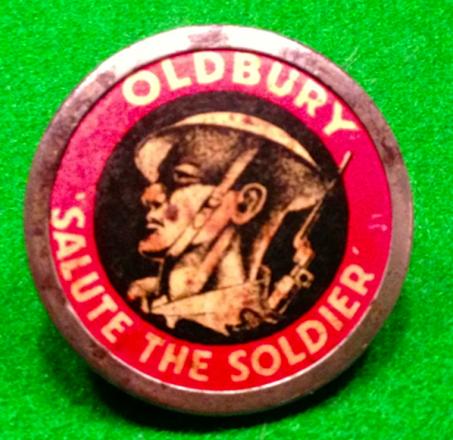 Oldbury Salute the Soldier campaign badge.