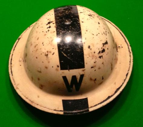 District Warden's Helmet. 