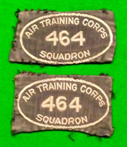 Wartime ATC shoulder titles.