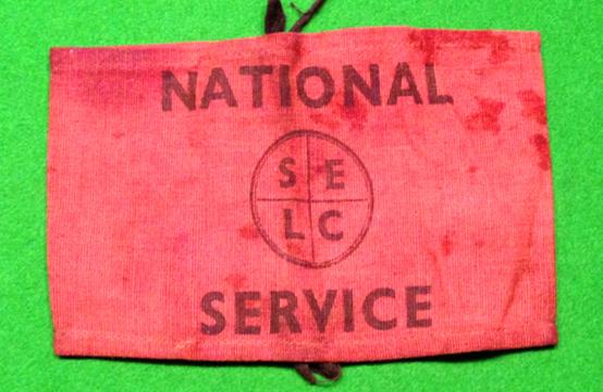 Company ' National Service ' Armband.