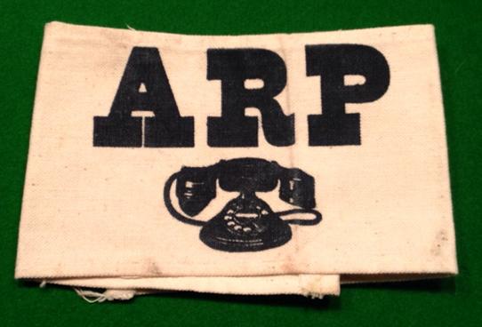 ARP telephonist's/communications armband. 