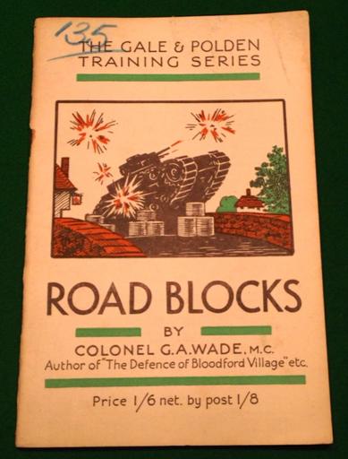 Road Blocks - Home Guard Training Manual.