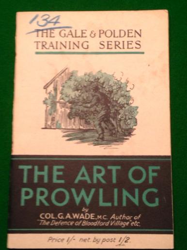 The Art of Prowling, Home Guard manual.