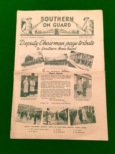 Southern Railway Home Guard Newspaper. Apr/May 1942